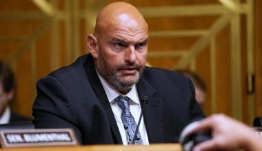 Sen. Fetterman's isolation from Democrats grows stark in Pennsylvania