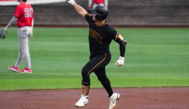Pirates' Flores on Game-Winning Home Run: 'You Have to Lay Your Nuts Down'