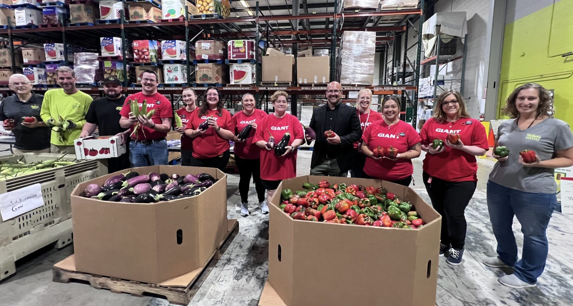 GIANT donates $35,000 to Helping Harvest during Hunger Action Month