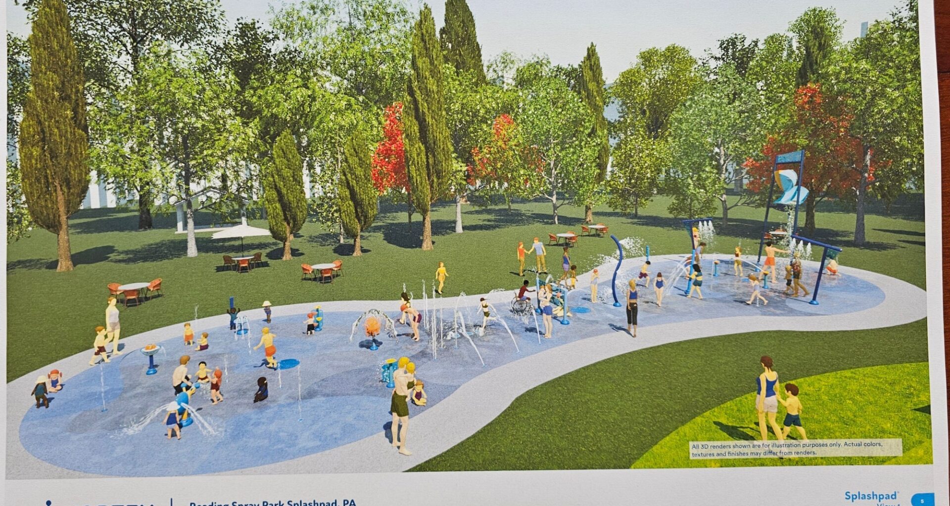 Reading approves $4.5 million Hillside splash park project