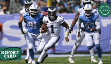 Eagles grades by position after close win over Titans – NBC Sports Philadelphia