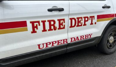 Upper Darby crews battle residential fire