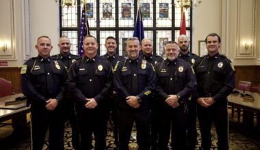 Reading Police recognize 12 officers promoted to new roles