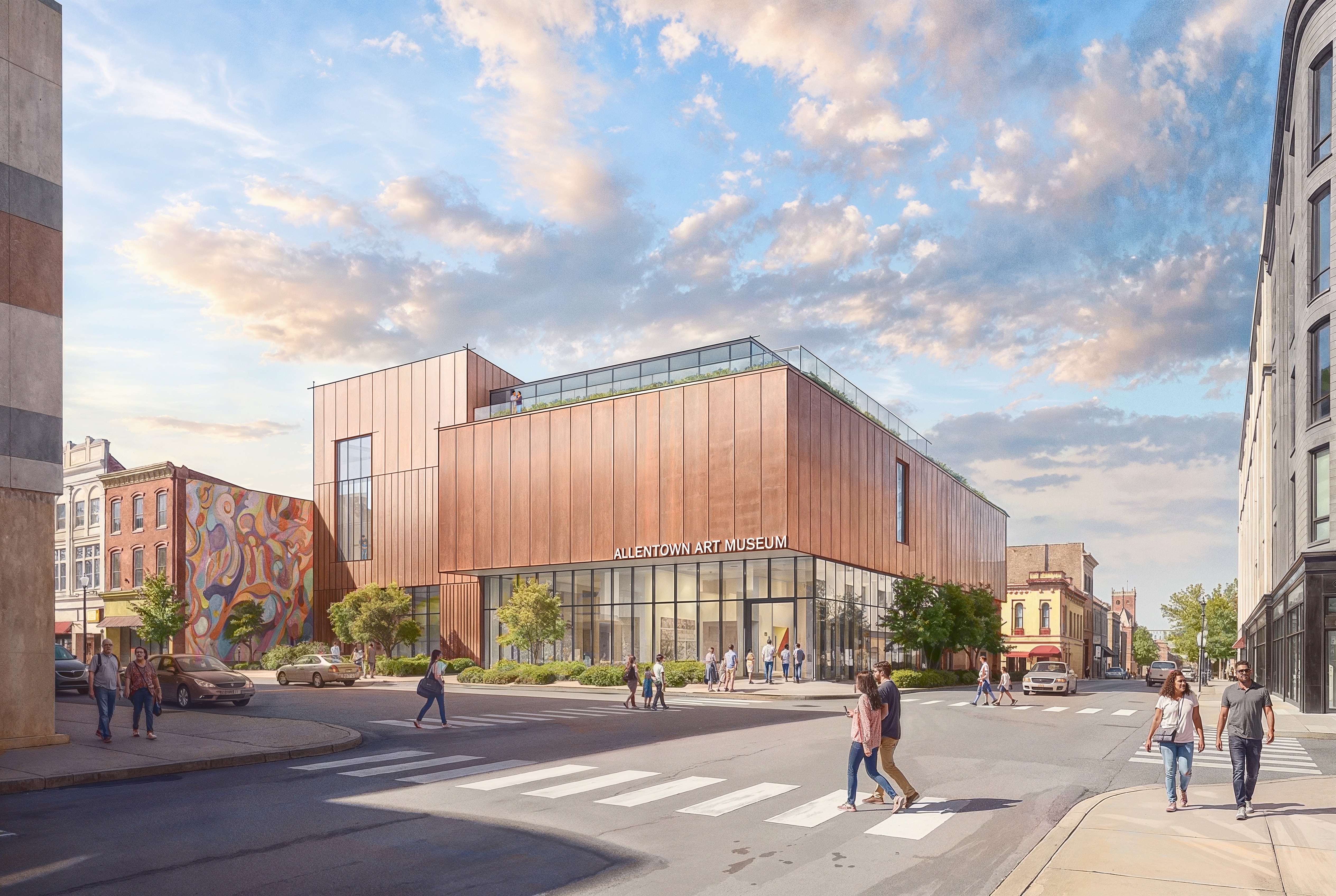 Rendering of Allentown Art Museum Rendering of Allentown Art Museum