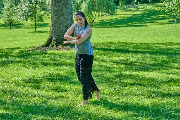 Megan Zalek of the JCWK Dance Lab will be part of "All Aboard the Joy Train." (Don Carrick)