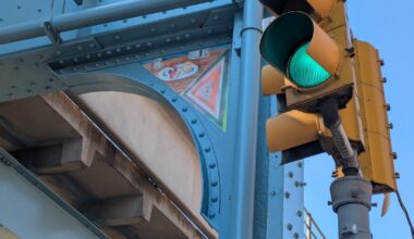 More than 400 steel plates under the El in Kensington are now decorated with paintings by residents