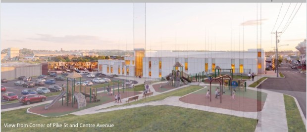 Conceptual plans for a new Riverside Elementary School were unveiled at the Reading School Board's recent committee of the whole meeting. (Courtesy of Reading School District)