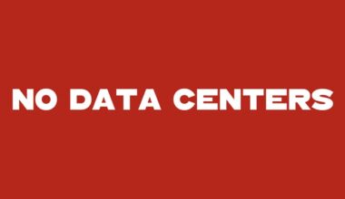 No Data Centers