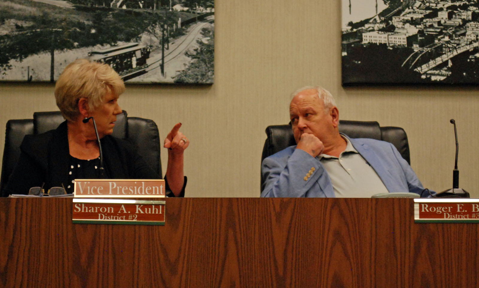 Parkersburg City Council approves pavilion name, first reading of rates -