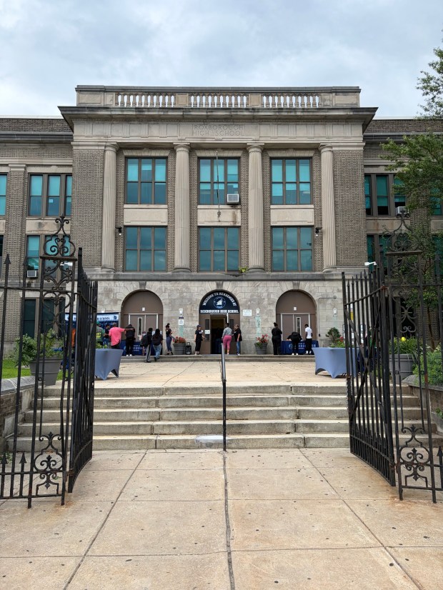Roxborough High School gets ready for the 102nd class to pass through these doors. (Photo courtesy of John Katrina)