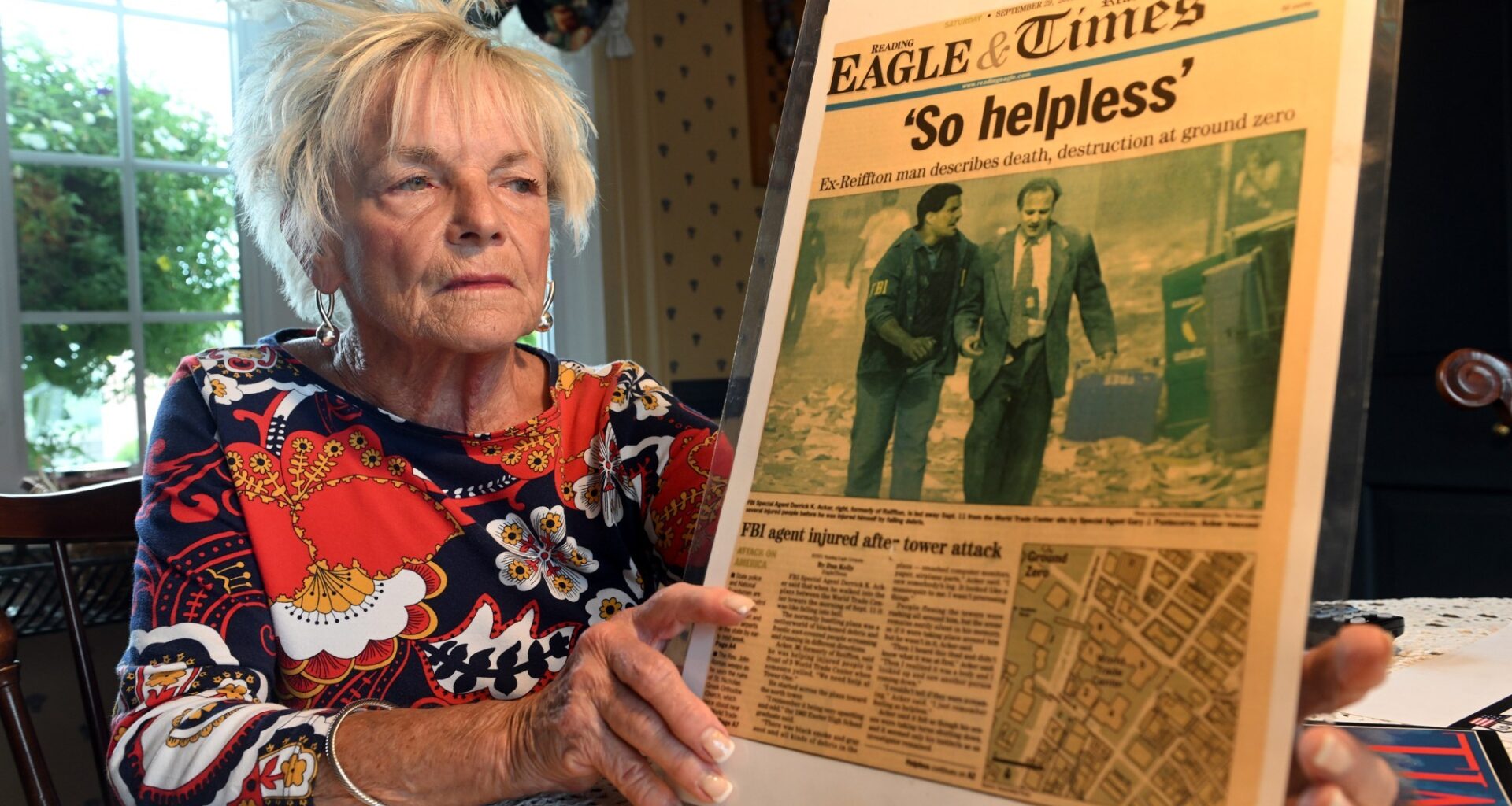 25 years later, the dust of 9/11 still follows Berks native Acker