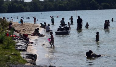 Blue Marsh Lake swim beach closed because of bacteria levels