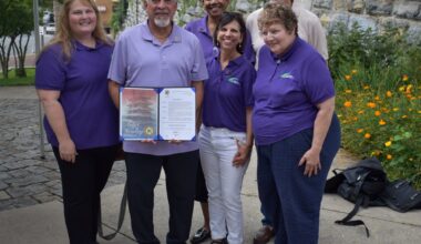 Flag raising in Reading marks International Overdose Awareness Day