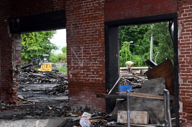 The Lincoln Chemical Co. owned the Ninth and Laurel streets building for about 30 years before the company ceased operations within the last few years. The building was owned by Reading Brewing Co. for 90 years until the mid-1970s. (BILL UHRICH/READING EAGLE)