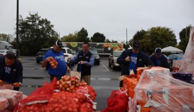 Resource rally brings food, water and essentials to struggling Berks families