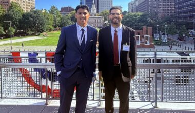 Shillington student attends special session at Congress Hall