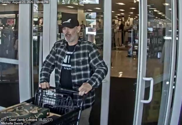 The Spring Township Police are attempting to identify the pictured male in connection with retail thefts at Kohl's department stores around the region. (Crime Alert Berks County)