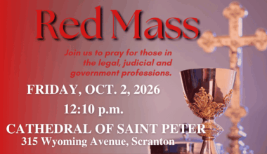 Red Mass to be celebrated on Oct. 2 – Diocese of Scranton