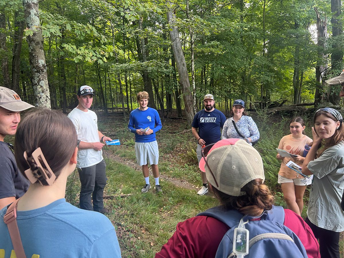 Rosary Hike connects young adults with God and creation – Diocese of Scranton