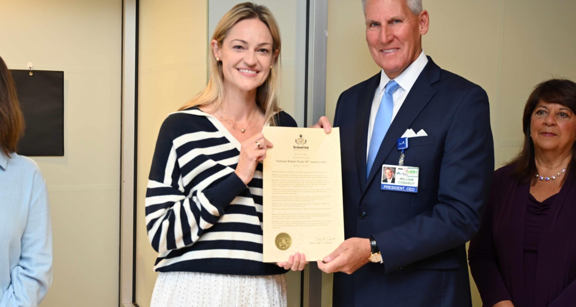 Mayor delivers National Rehab Week proclamation at Allied Services – Scranton Times-Tribune