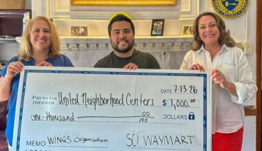 UNC receives $1,000 donation from SCI Waymart’s WINGS program – Scranton Times-Tribune