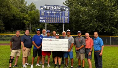 Scranton Half check presentation – Scranton Times-Tribune