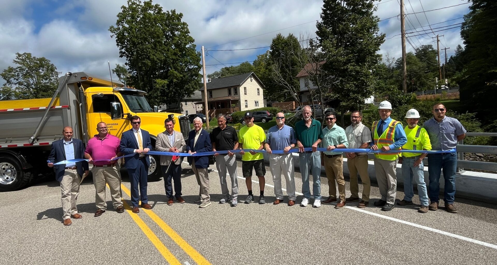 GC Smith Street Bridge ribbon cutting in Elmhurst Twp. – Scranton Times-Tribune