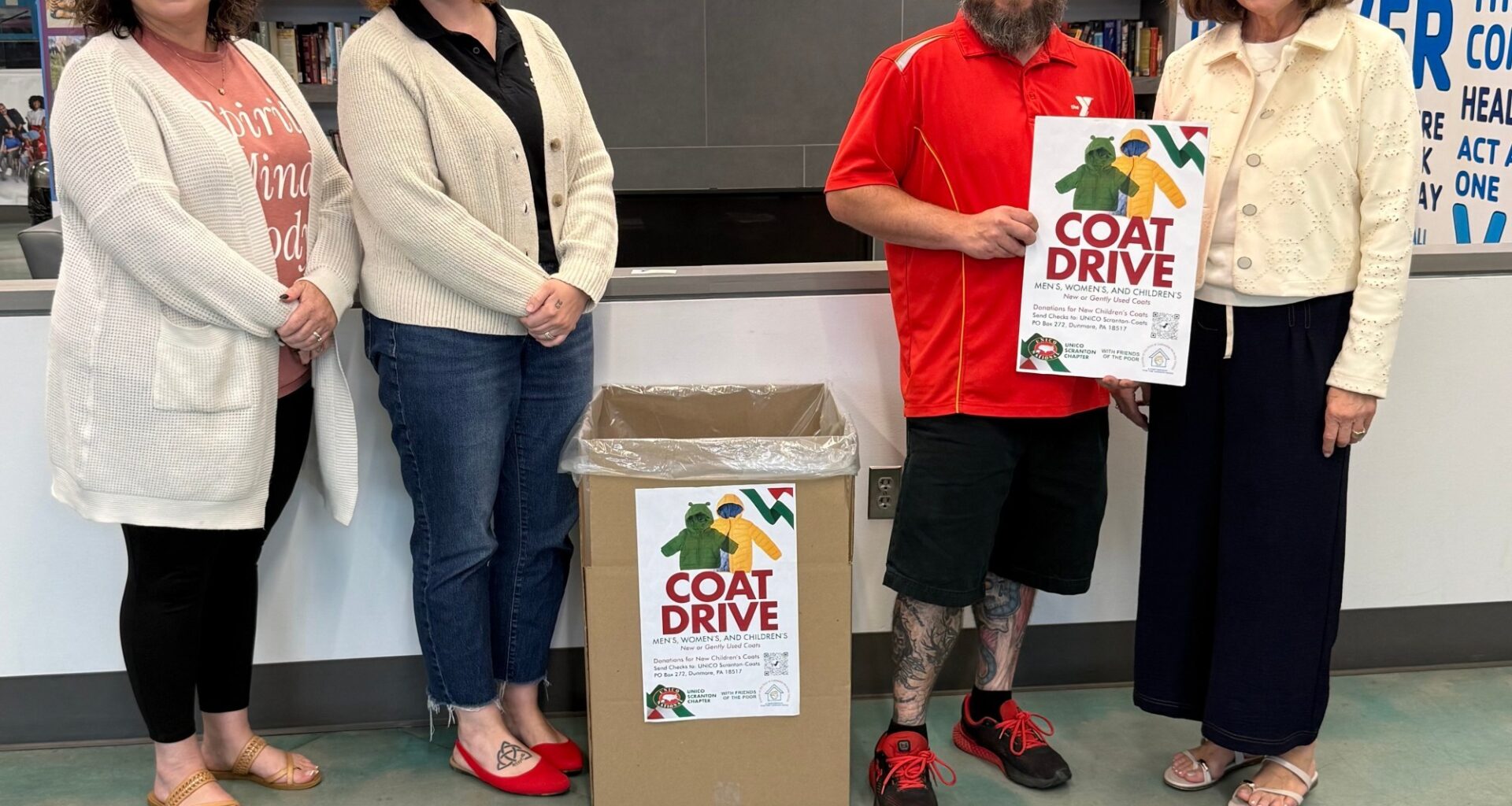 Coat drive box at Dunmore YMCA – Scranton Times-Tribune