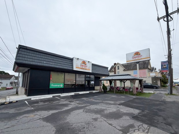 The outside of Isla Paraiso Restaurant in Scranton Wednesday, September 2, 2026. (SEAN MCKEAG / STAFF PHOTOGRAPHER)