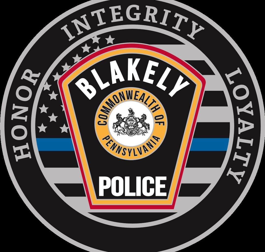 Blakely police car involved in crash responding to assist in Dickson City