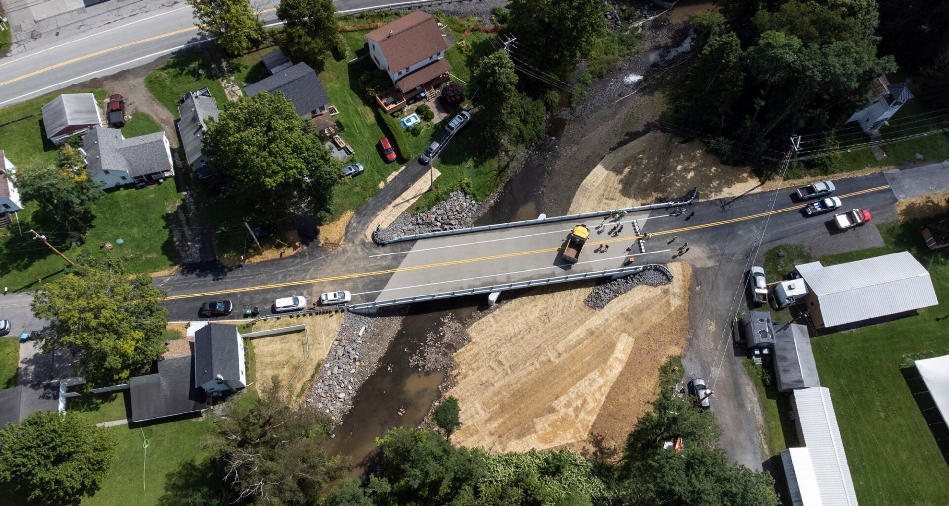 New county-owned bridge in Elmhurst Twp. opens