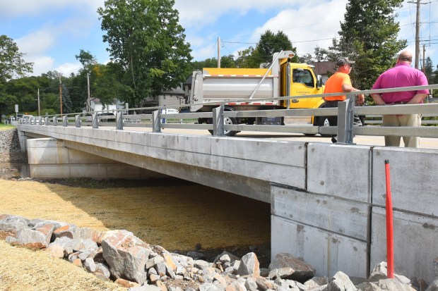 The G.C. Smith Street Bridge in Elmhurst Township Thursday, September 3, 2026. (SEAN MCKEAG / STAFF PHOTOGRAPHER)
