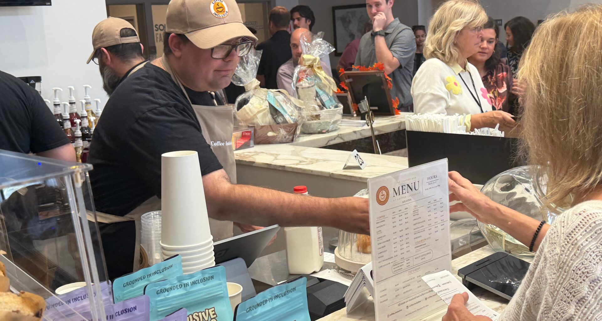 'A place of community belonging': Coffee Inclusive opens Scranton location