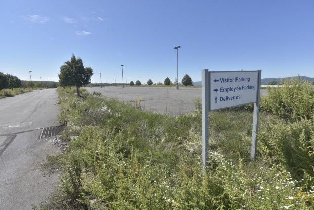 A Maryland-based data developer applied with Jessup to build a 200,000-square-foot data center at the former TMG Health site in the Valley View Business Park. (CHAD SEBRING/STAFF PHOTO)