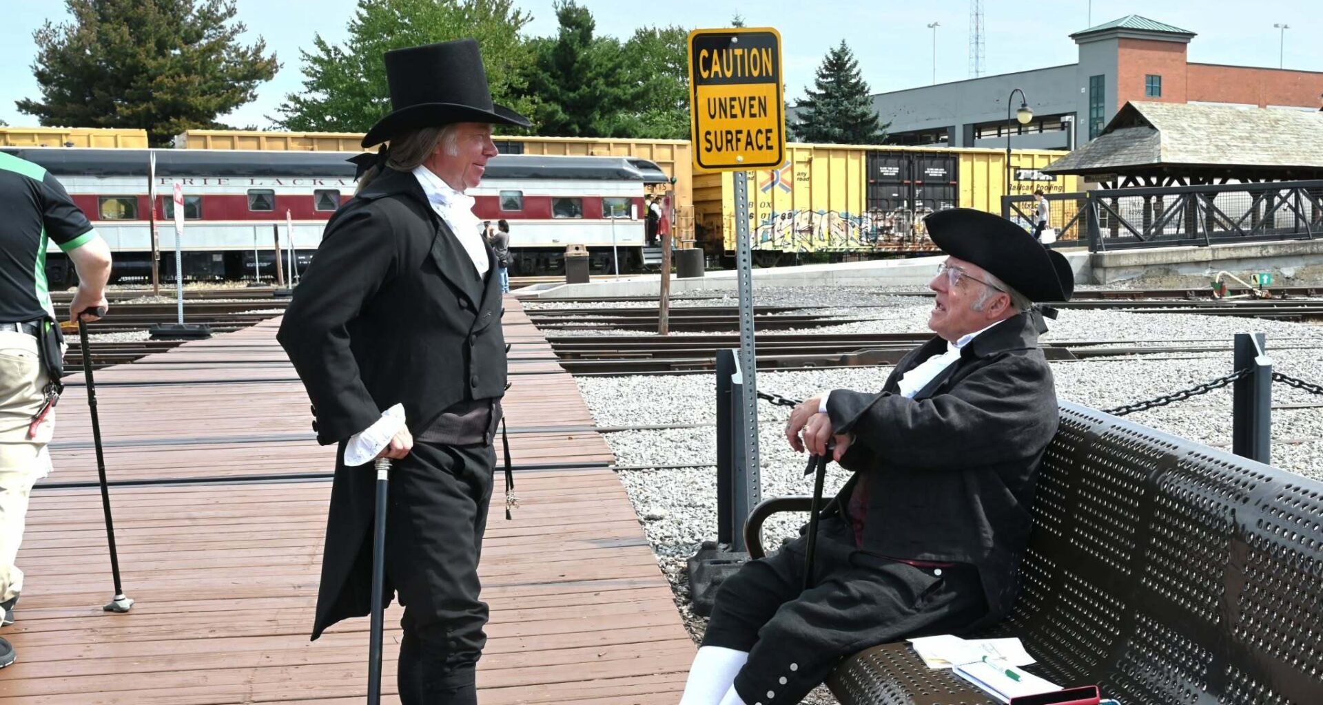 ‘Time Travel Train’ provides a day of history for participants – Scranton Times-Tribune