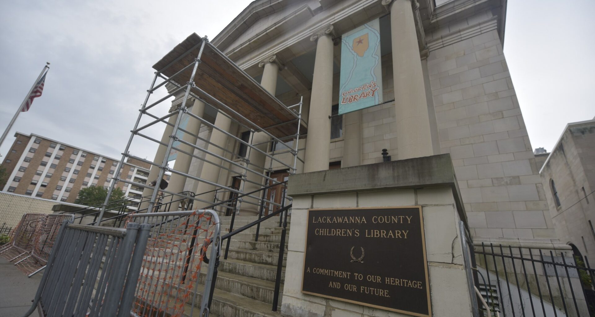 Monday Update: County awards contract for Children's Library facade repairs