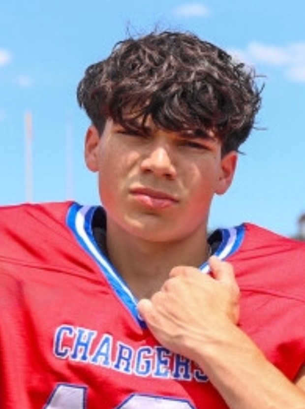 Carbondale Area's Cole Balderas (STAFF PHOTO)