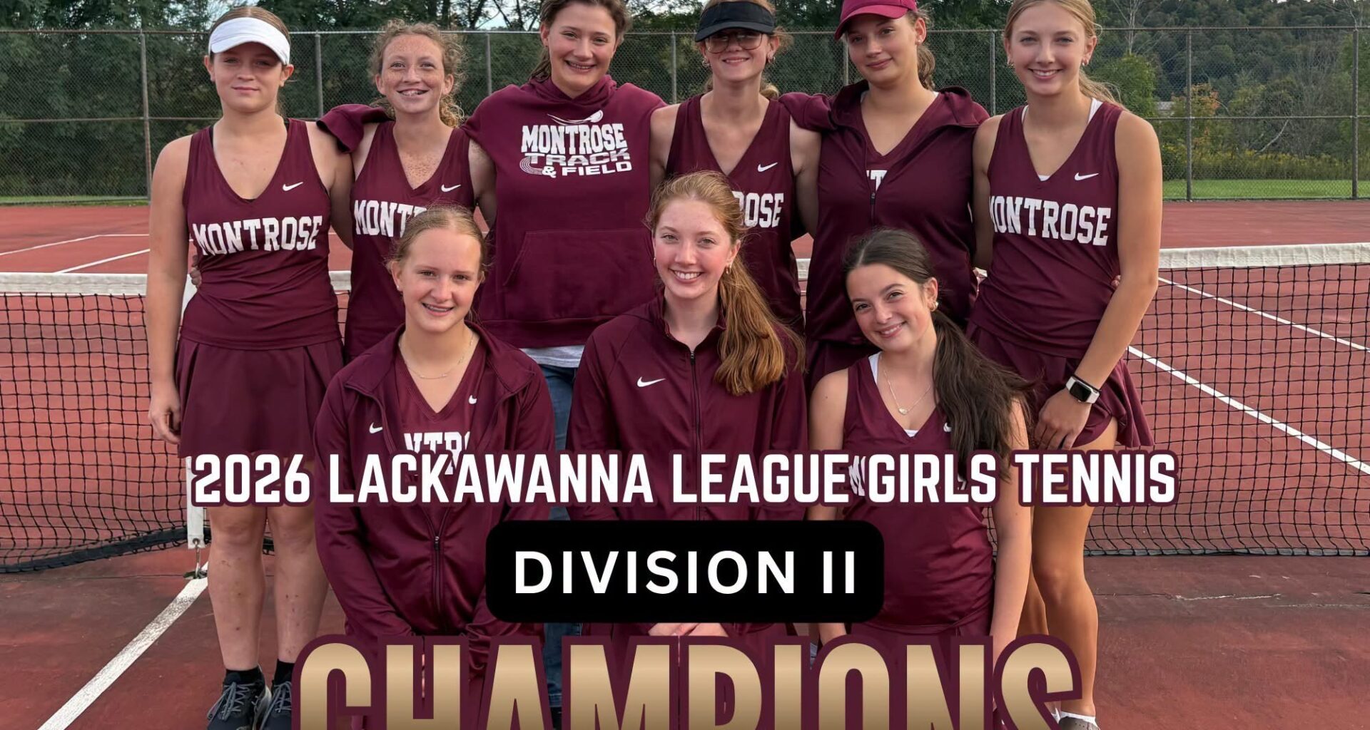 HS ROUNDUP: Montrose captures Lackawanna Division II girls tennis title – Scranton Times-Tribune