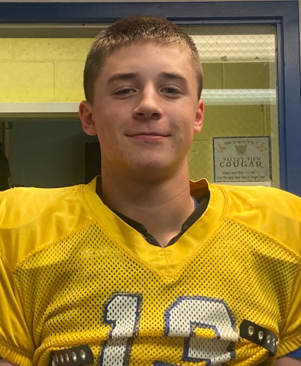 Valley View's Brady Bachman.