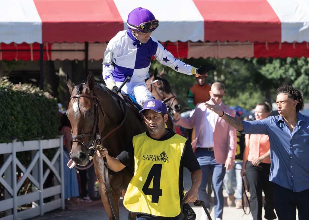 Scottish Lassie at Saratoga