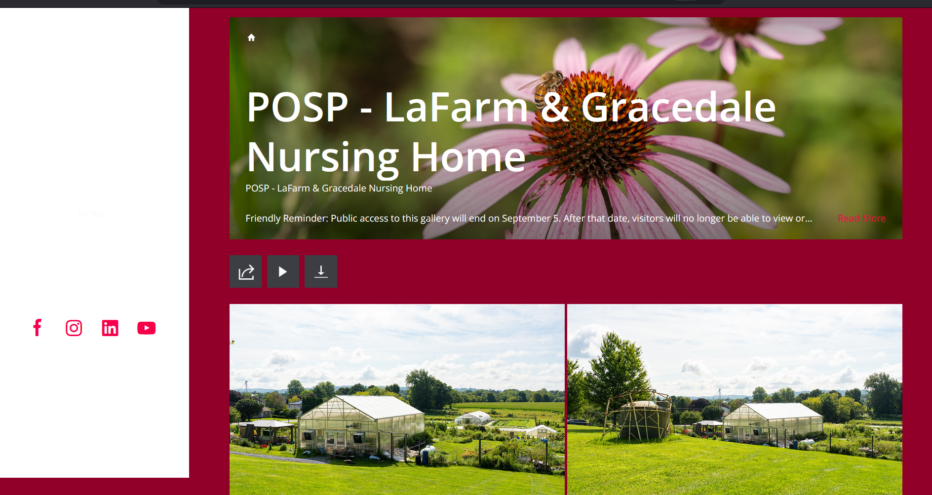 Lafayette College has uploaded four galleries for temporary public viewing to SmugMug since May.