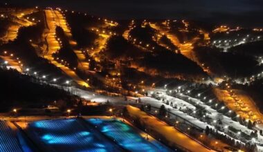 Pennsylvania's Highest-Vertical Drop Ski Area Is Going 100% LED for Night Skiing