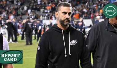 Eagles grades by position after embarrassing loss to Bears – NBC Sports Philadelphia
