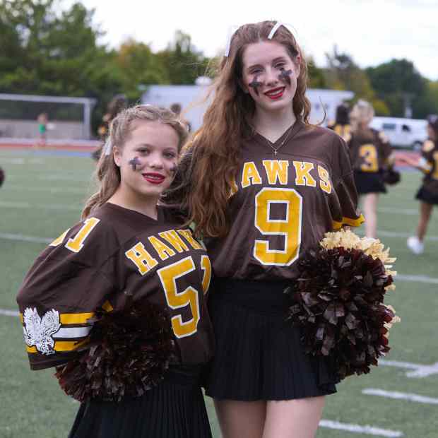 Pregame activities occur before the Bethlehem Catholic-Allentown Central Catholic football game Saturday, Sept. 5, 2026, at J. Birney Crum Stadium. (David Garrett/Special to The Morning Call)