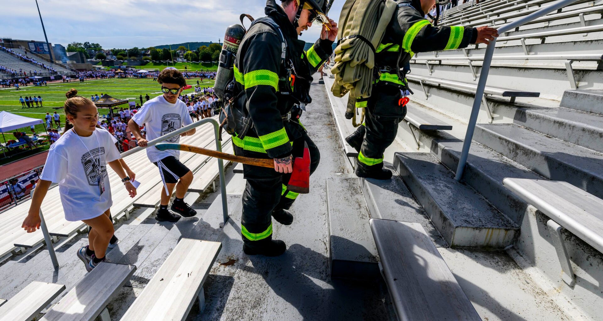 Bethlehem students join together in climb honoring 9/11 responders