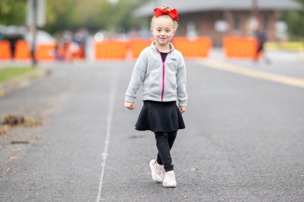 Chloe Hostetler, of O'Grady Quinlin Academy in Coopersburg, performs a traditional Irish dance Sunday, Sept. 27, 2026, during the Celtic Classic Festival in Bethlehem. (Jonathan Broady/Special to The Morning Call)