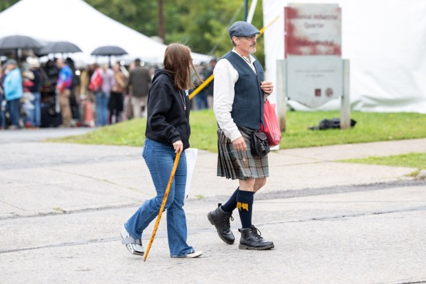 Festivalgoers enjoy the fun Sunday, Sept. 27, 2026, during the Celtic Classic Festival in Bethlehem. (Jonathan Broady/Special to The Morning Call)