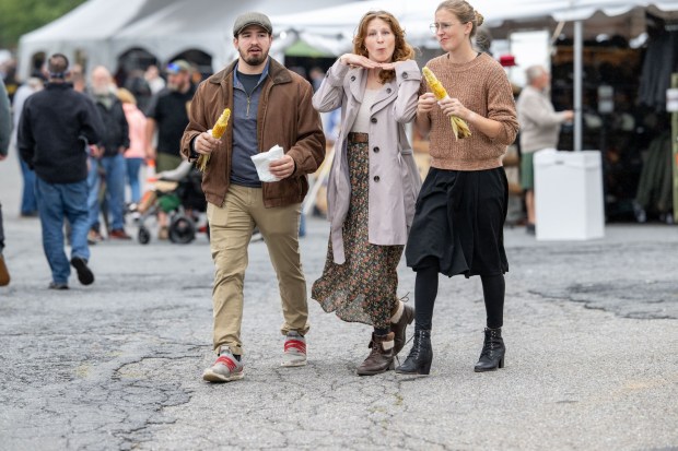 Festivalgoers enjoy the fun Sunday, Sept. 27, 2026, during the Celtic Classic Festival in Bethlehem. (Jonathan Broady/Special to The Morning Call)