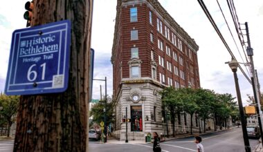 Bethlehem's iconic Flatiron building is for sale