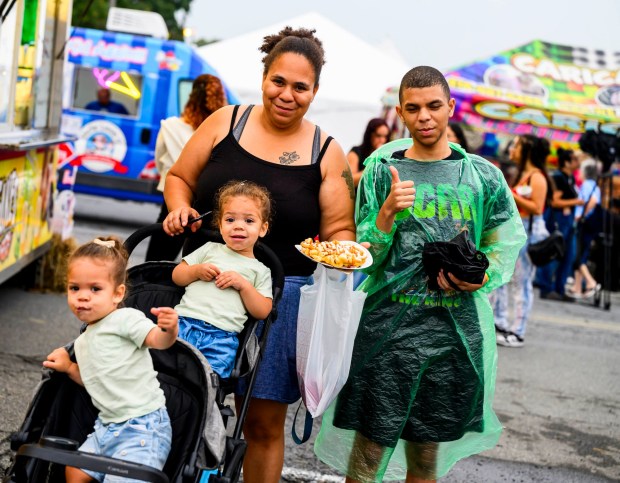 People enjoy the food, sights and sounds Wednesday, Sept. 02, 2026, at the Allentown Fair, which continues through Monday. (April Gamiz/The Morning Call)